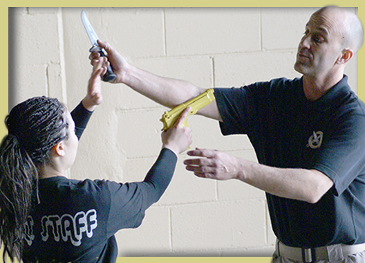 Combative Fighting Arts AMOK! Gun Blade Training